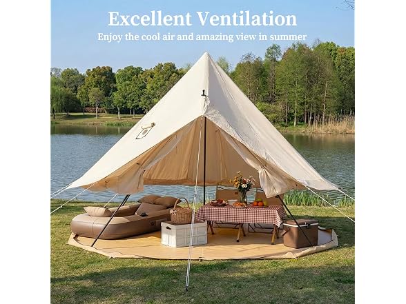 ShinHye Canvas Bell Tent Stove Jack