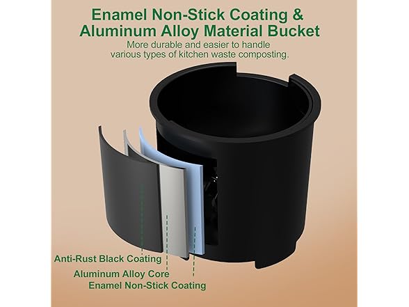 3L Electric Composter