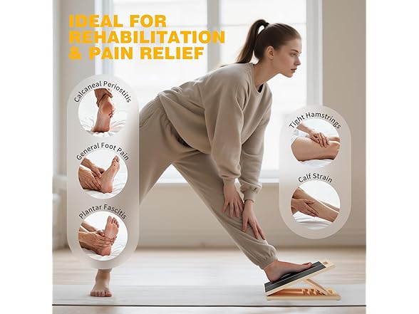Grcill Slant Board for Calf Stretching