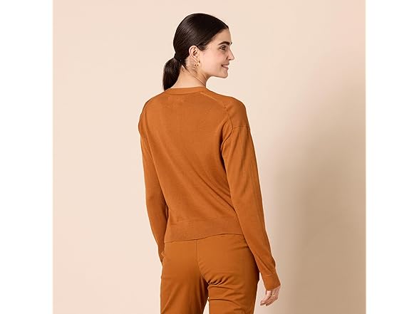 Amazon Essentials Womens Cropped Cardigan