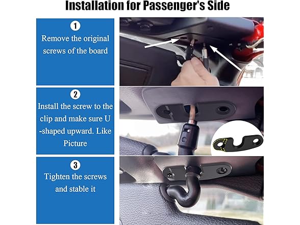 Sun Visor Repair Kit Upgrade Aluminum