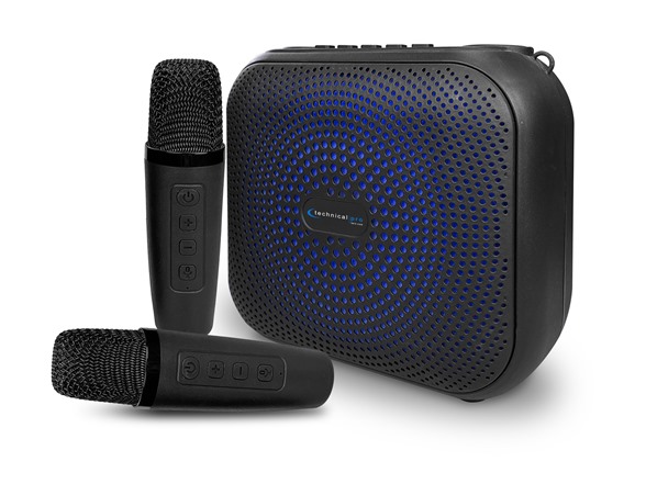 Technical Pro Portable LED Karaoke Speaker