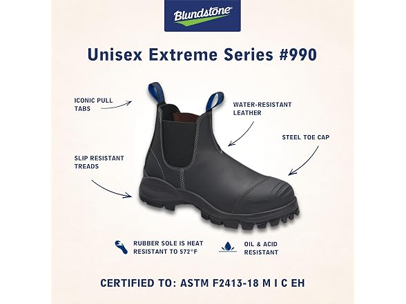 Blundstone Unisex 990 Extreme Boots