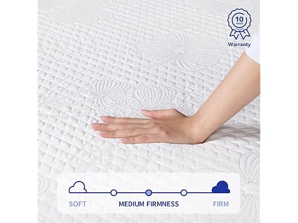 Olee Sleep Full Mattress, 8 Inch Gel Memory Foam