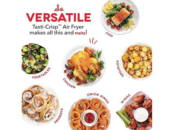 DASH Tasti-Crisp™ Air Fryer, 2.6 Qt.