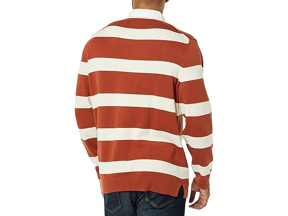 Amazon Essentials Mens Rugby Sweater