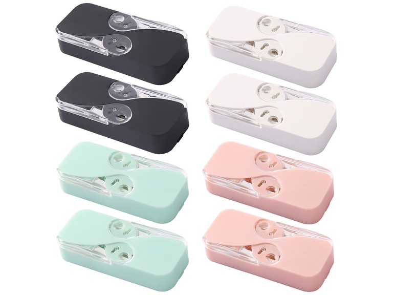 HOIRIX Dental Floss Dispenser Upgrade Automatic Dental Floss Case Refillable Floss Pick Holder Floss Organizer for Teeth Cleaning