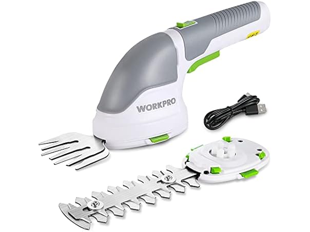 $17.99, Was $35.99, 50% Off! WORKPRO 2-in-1 Grass Shear White dealfomo