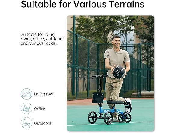 ELENKER BC2170625080001 Knee scooter