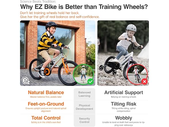 RoyalBaby EZ-One Kids Bike Balance & Pedal