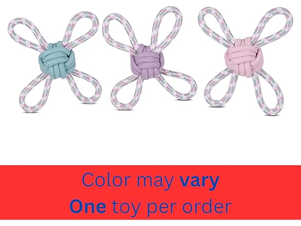 Bow Wow Woven Rope Dog Toys
