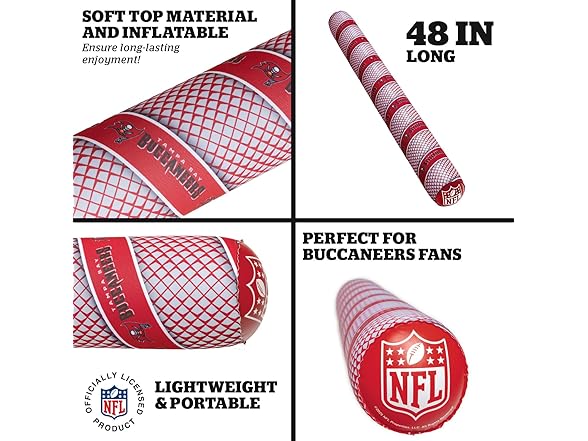 Tampa Bay Buccaneers 48” Pool Noodle