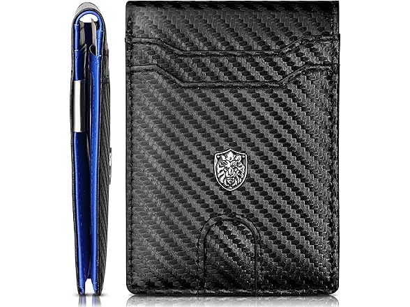 Slim Wallet RFID 12 Cards Holder