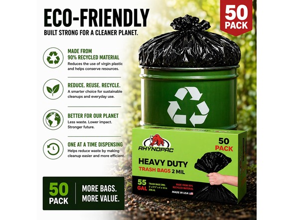 55 Gallon 2 Mil Drum Liner