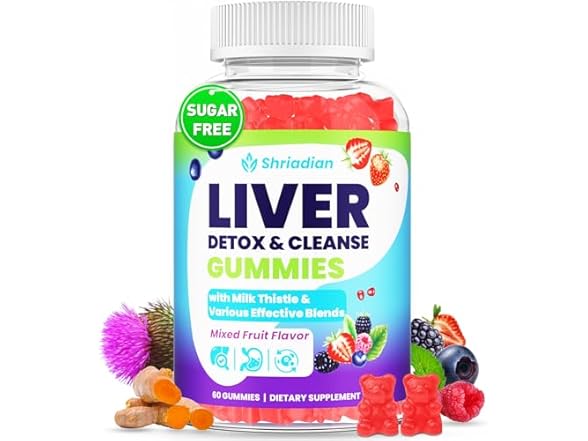 Shriadian Liver Cleanse Detox & Repair Gummies
