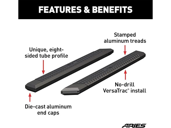 ARIES ARIES 2055975 AdvantEDGE Side Bars 5.5