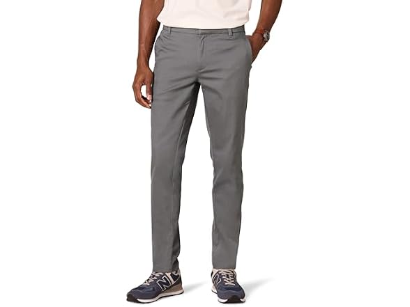 Amazon Essentials Men Slim-fit Flat-front Pant