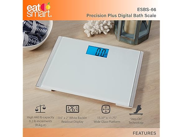 EatSmart Precision Plus Bath Scale