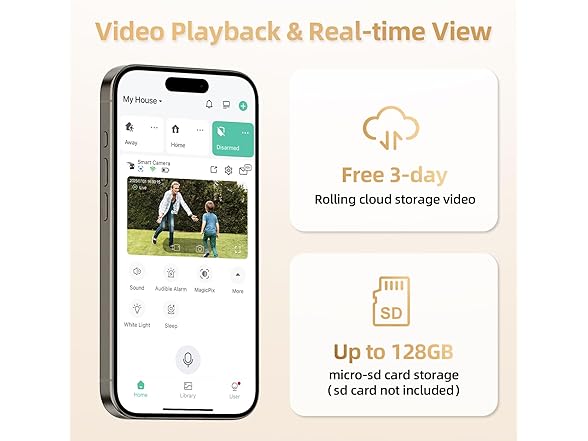 PM POPMAKE Solar Security Camera