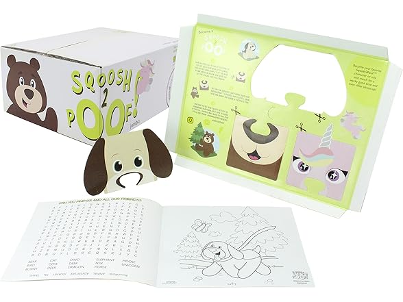 Animal Adventure Sqoosh2Poof 44" Unicorn