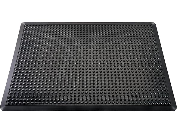 Doortex Black Anti-Fatigue BubbleMat - 36" x 48"