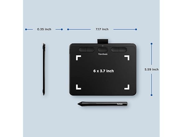 ViewSonic 7" Drawing Tablet | PF720