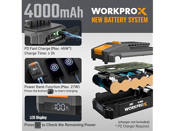 WORKPROX 12in Weed Wacker Kit with Trimmer Line