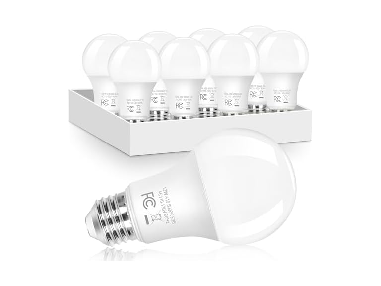 Brightever B0G3H9JTBB 12W A19 LED Light Bulbs 5000K 