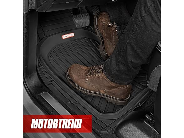 FlexTough Floor Mats Full Set Black
