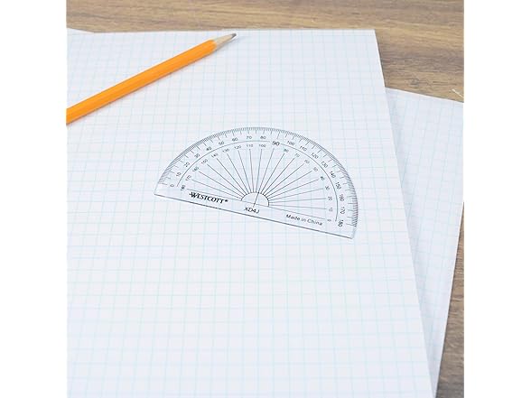 Westcott Protractor Set 6-Inch 12-Pack