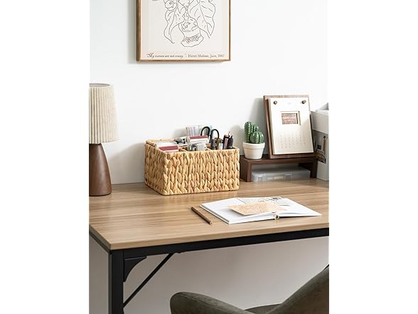 Hand-Woven Flatware Storage Caddy