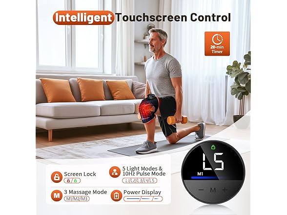 Red Light Therapy Knee Brace