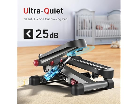 UTRYUP Compact Mini Stepper Machine w/ Bands