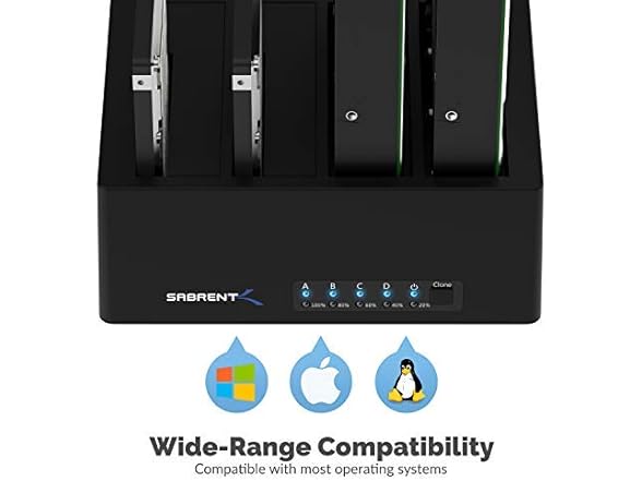 4-Bay USB 3.0 Docking Station