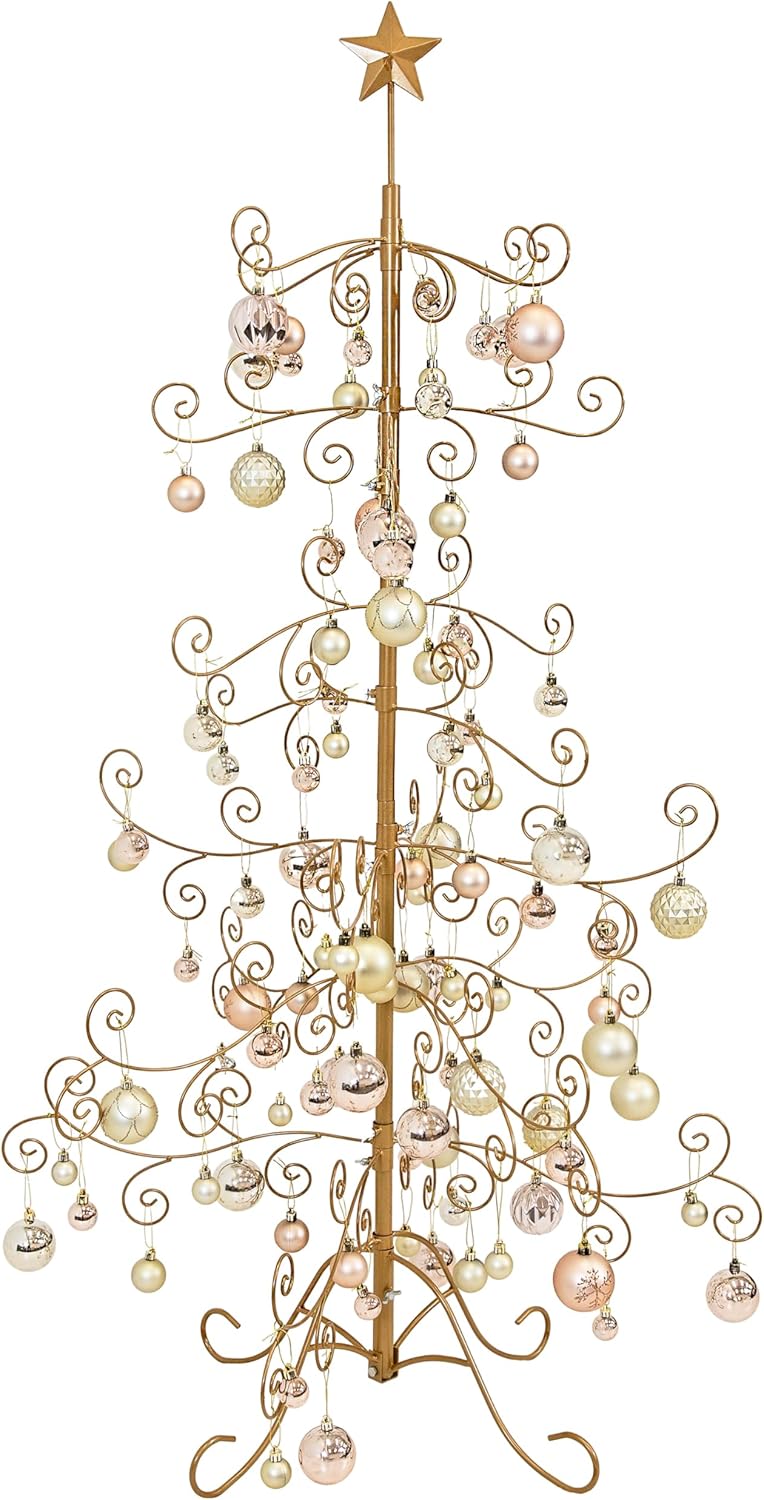 Noelle Metal Christmas Ornament Tree - Gallery 13