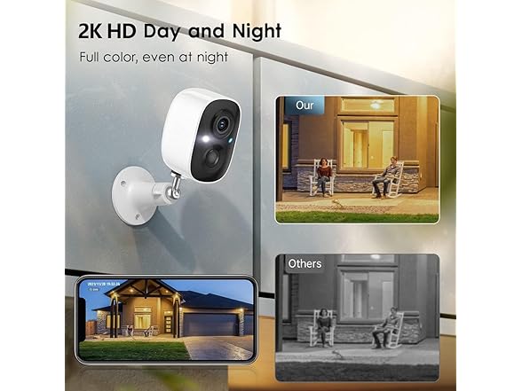 Geekee Wireless Outdoor Security Cameras