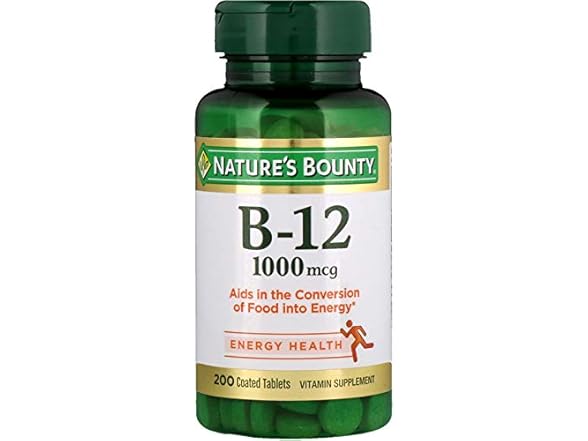 Nature's Bounty B-12 1000mcg, 200ct