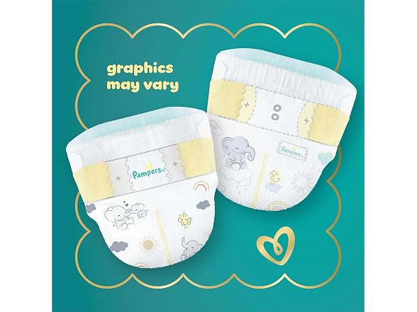 Pampers 37lbs Swaddlers Diapers