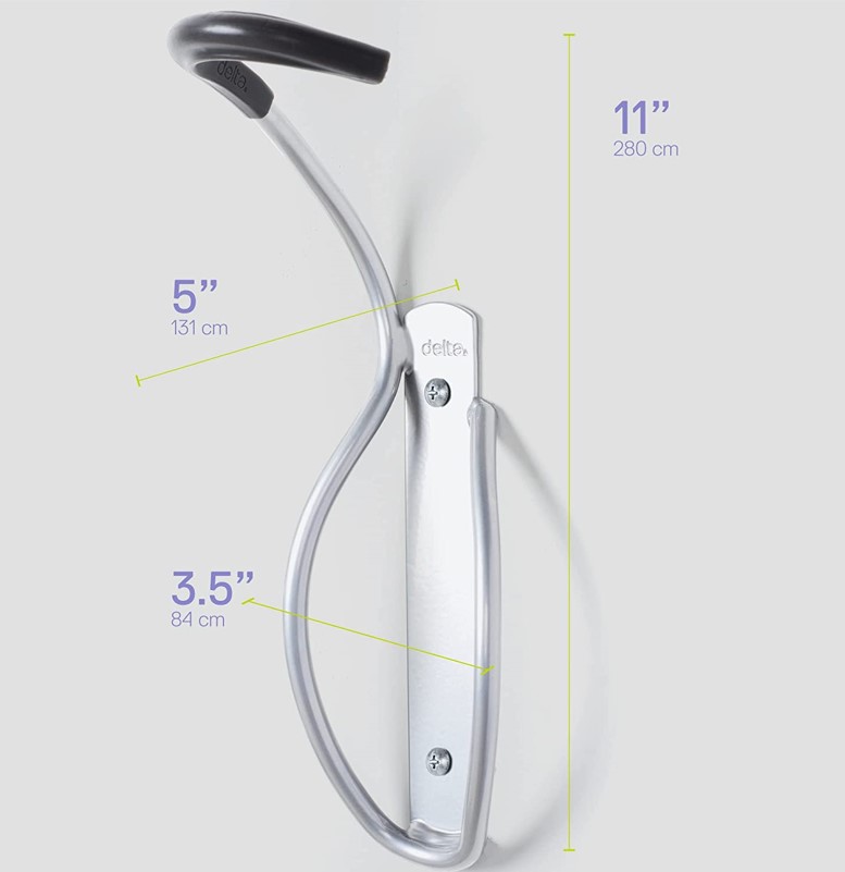 Delta RS4007C-2 Single Bike Hook Silver - 2-Pack - Gallery 11