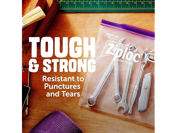 Ziploc Heavy Duty Gallon Storage Bags Bulk Bags