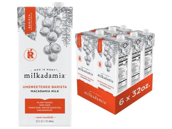 Milkadamia Unsweetened Barista Macadamia Milk