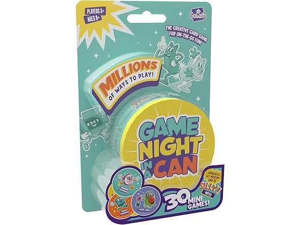 Goliath Game Night in a Can