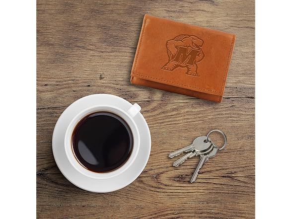 Leafs Leather Wallet Brown 3.25x4.25