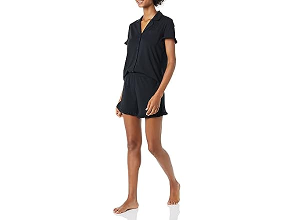 Amazon Essentials Women Cotton Short Set