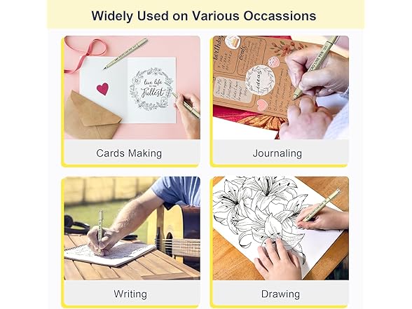 Generic Fineliner Drawing Art Pen, Writing Pen