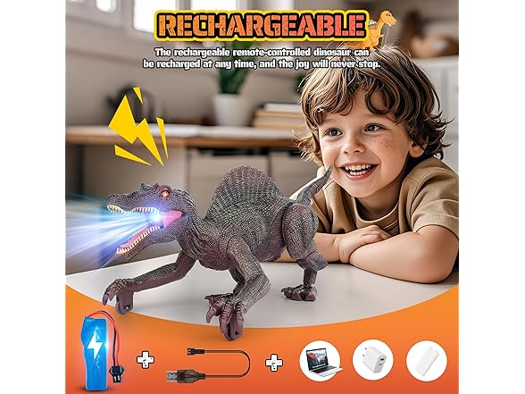 Bokigibi Realistic Remote Control Dinosaur