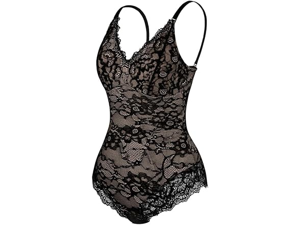 HeyShape Shapewear Laced Bodysuit