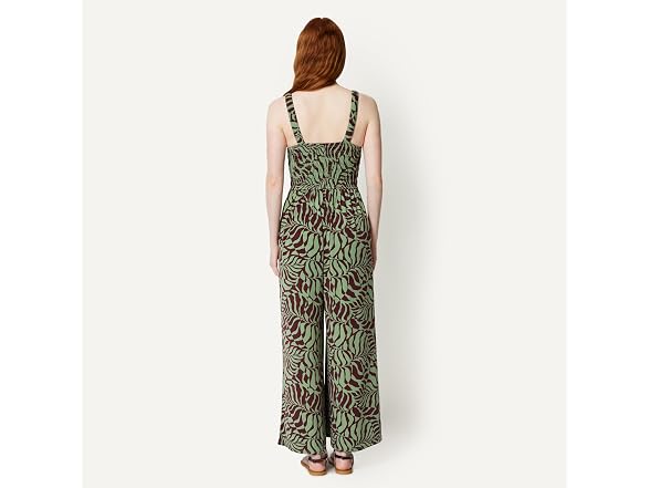 Amazon Essentials Women Square Neck Wide Jumpsuit