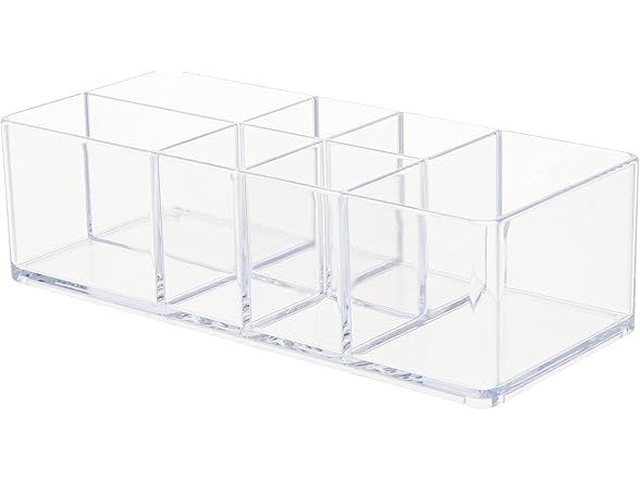 iDesign Divided Bathroom Vanity Organizer