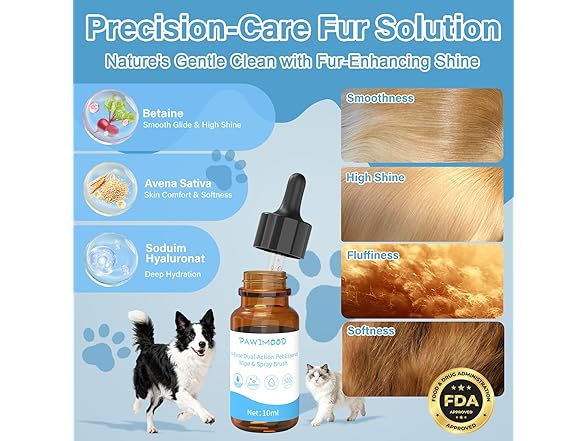 Pawimood Pet Steam brush